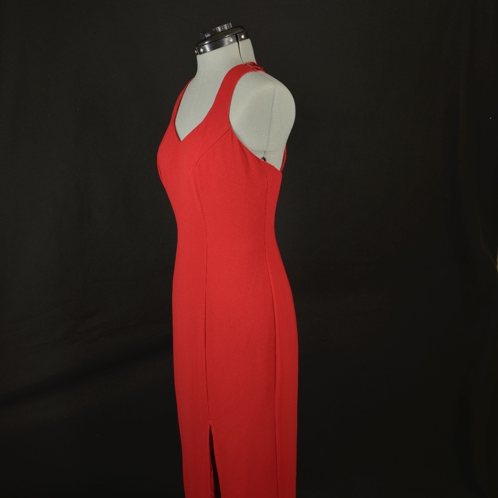 Red Rampage Cocktail Dress with Sequins